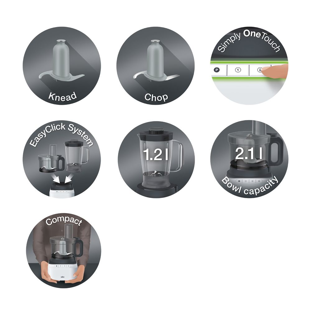 Braun Food Processor FP-3131