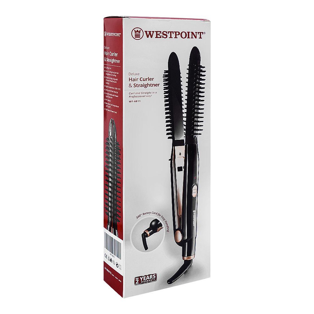 Westpoint Hair Curler & Straightener WF-6811