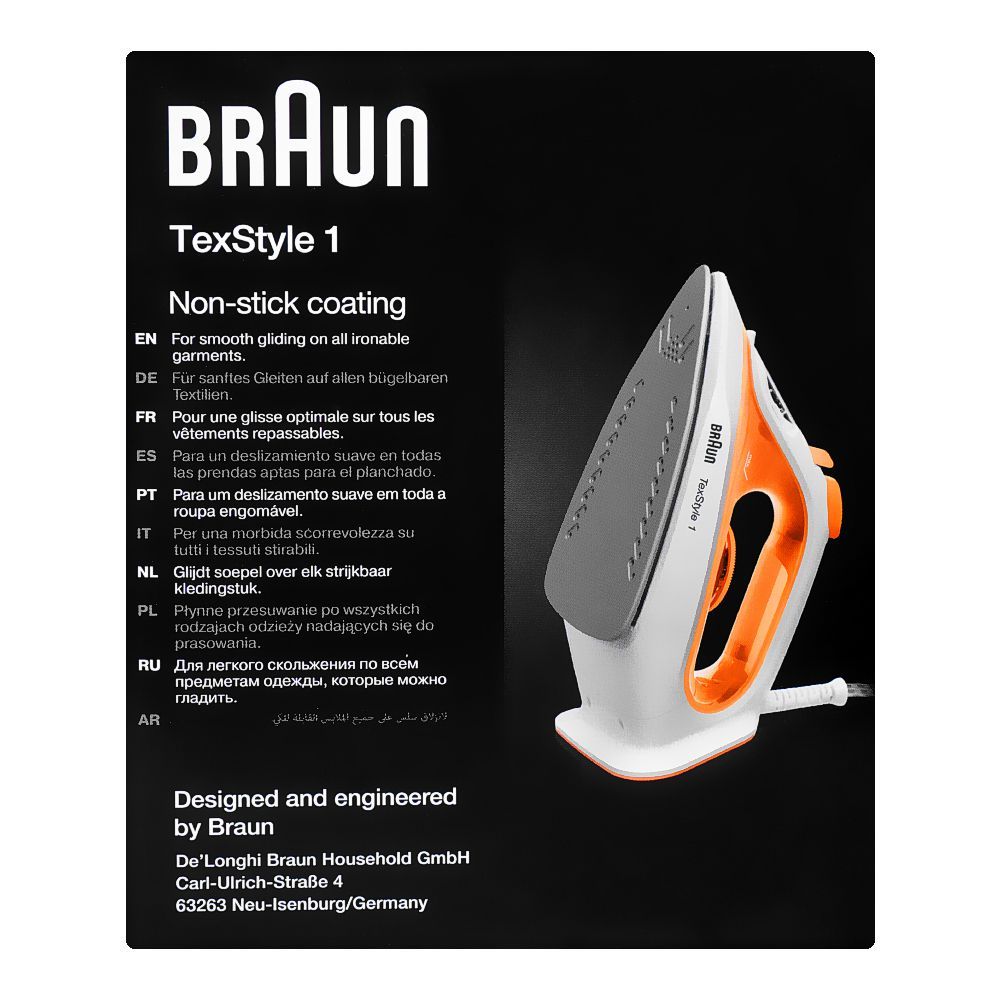 Braun Steam Iron SI-1009