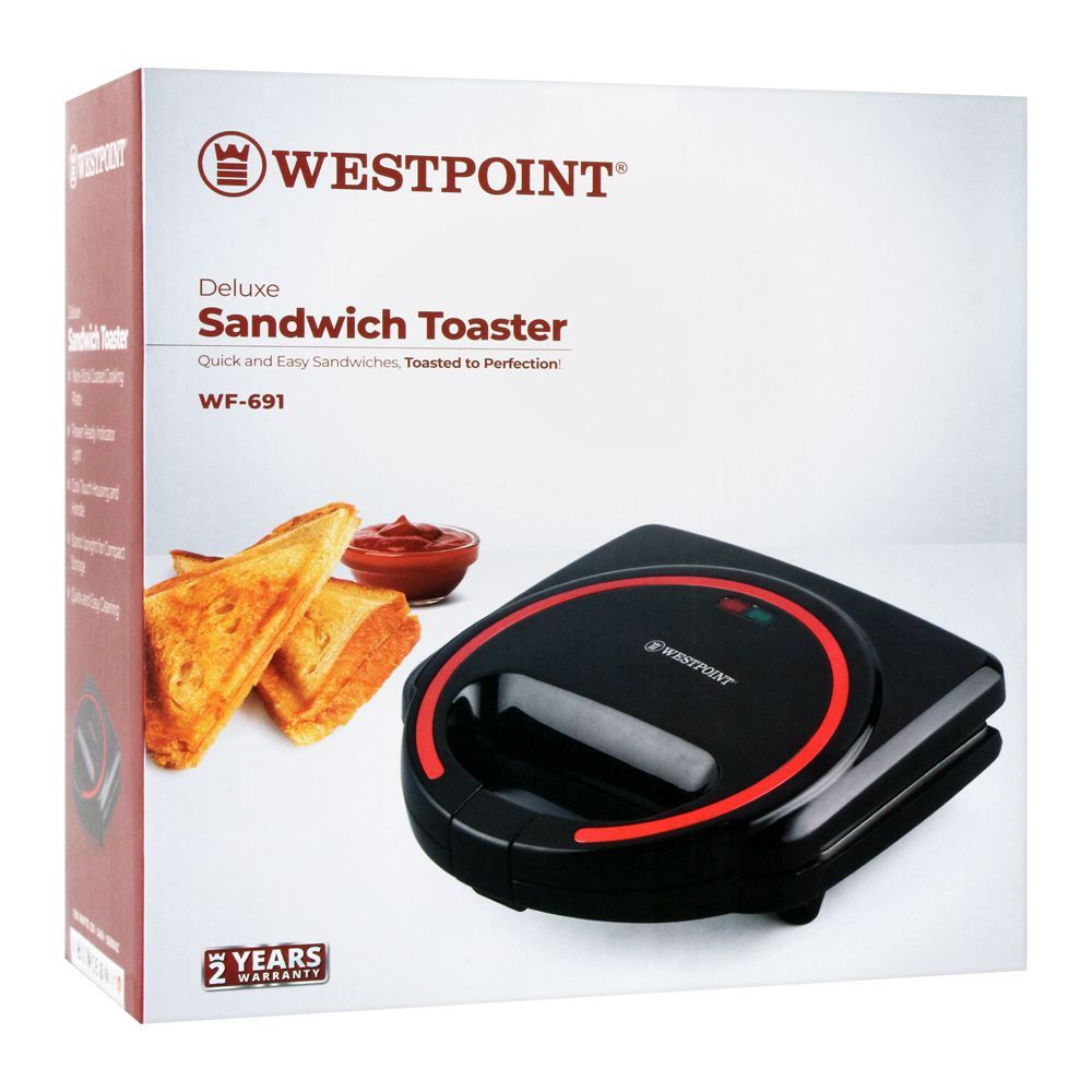 Westpoint Sandwich Toaster WF-691